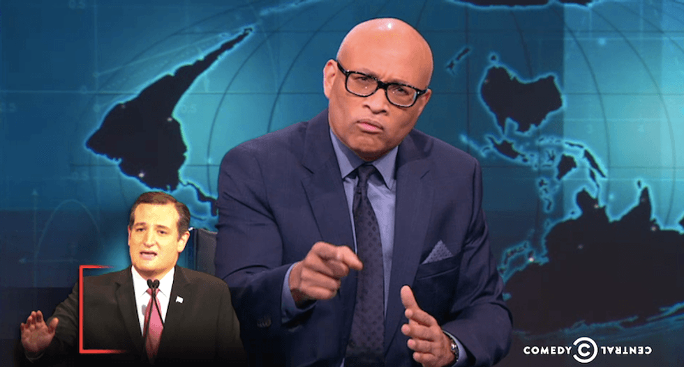 Larry Wilmore rips 'dumbed-down,' 'Jesus-y' Republicans like Ted Cruz and Marco Rubio