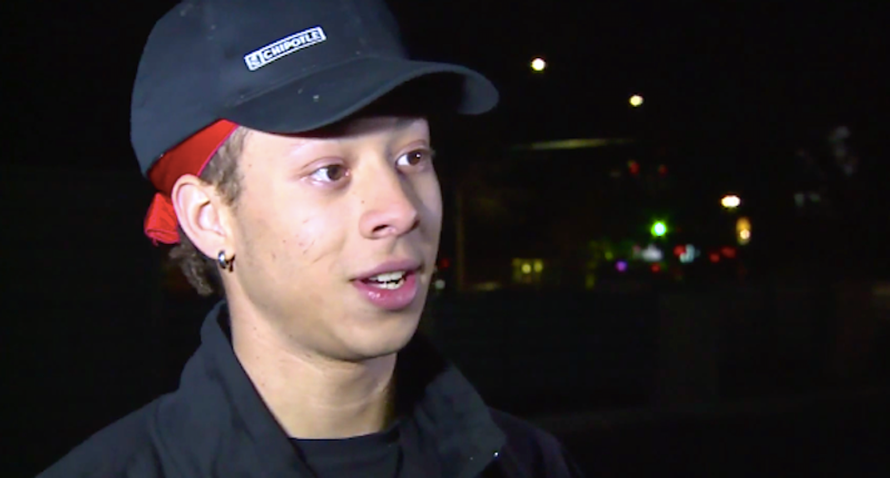 WATCH: Black teen accosted by white man who accused him of theft during class project on racism