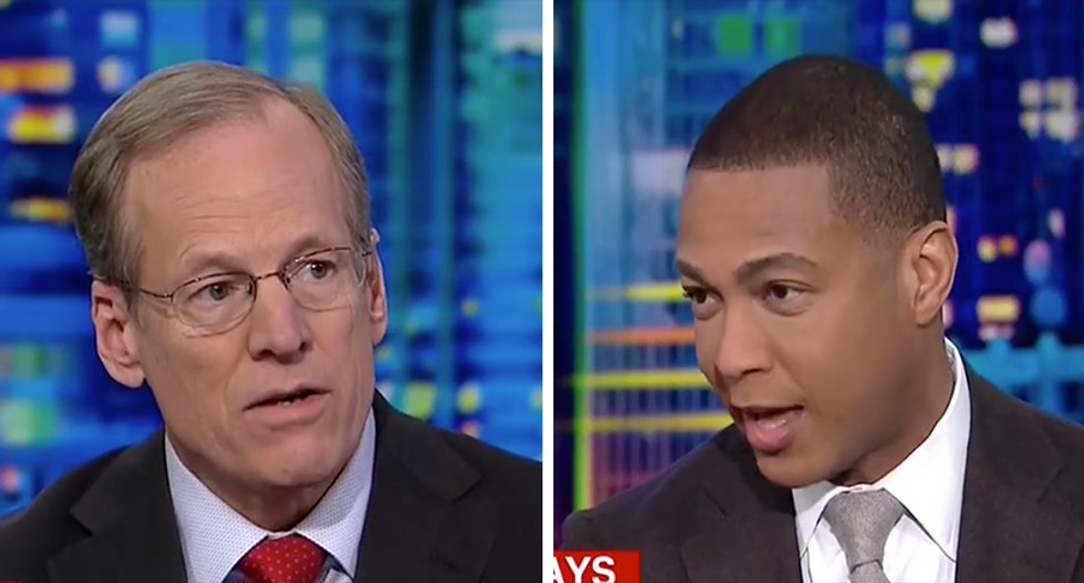 Don Lemon puts the smackdown on former GOP Rep: 'Please don't spin something'
