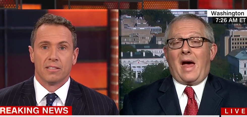 'Somebody isn't telling the truth': CNN's Chris Cuomo corners Trump flack over Stormy Daniels lies