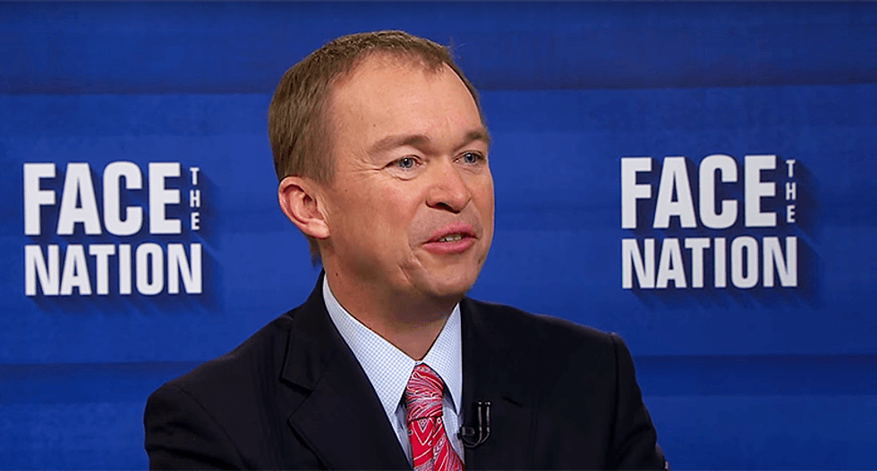 Trump budget chief who wants to cut Meals on Wheels says he is sacrificing by giving up business cards