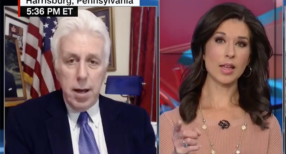 CNN host forced to shout down Jeffrey Lord for keeping Trump wiretap claims alive