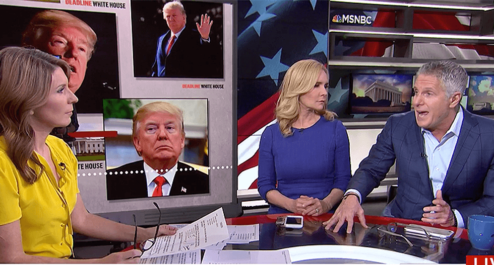 MSNBC panel floored by Trump’s ‘primal’ compulsion to defend domestic abusers