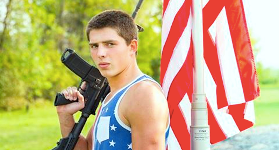 Dad wants principal fired after son’s gun-toting yearbook photo rejected: 'So begins the fight for freedom'