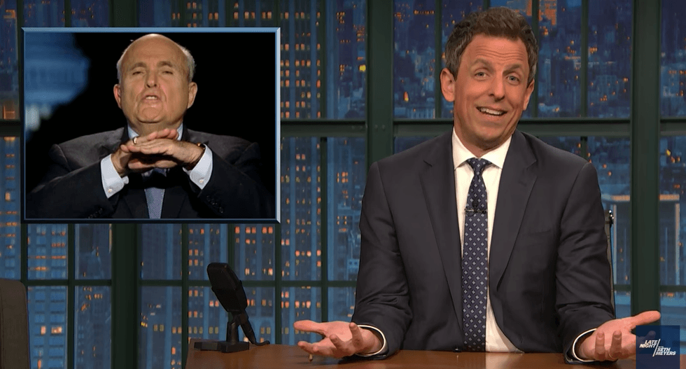 'Clear-cut': Seth Meyers challenges the media to call out Trump and his circle of ‘serial habitual liars’