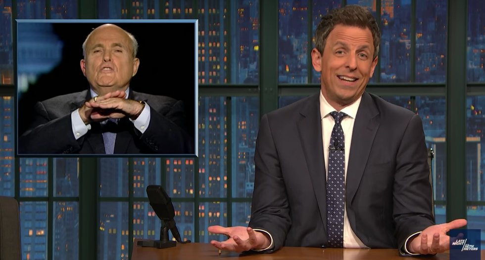 'Clear-cut': Seth Meyers challenges the media to call out Trump and his circle of ‘serial habitual liars’