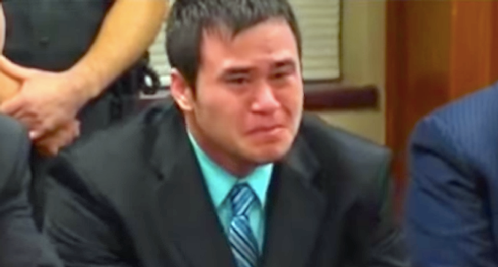 WATCH: Oklahoma ex-cop Daniel Holtzclaw weeps as he's convicted of raping 13 black women on duty