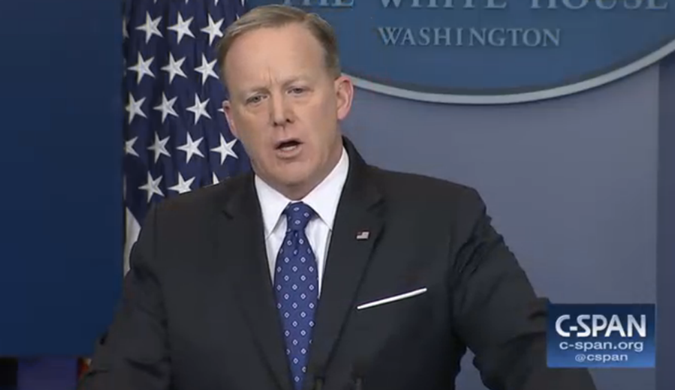 Sean Spicer: April Ryan is tough enough to 'take it' when I scold her for shaking her head