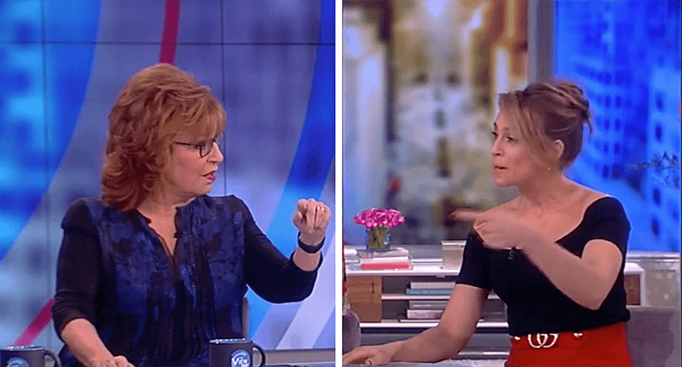 WATCH: Joy Behar nails conservative for saying criticism of Trumpcare makes her 'sick'