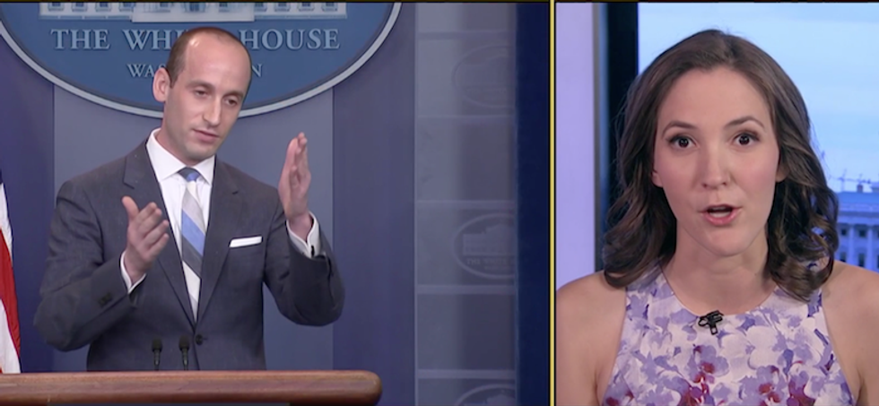 MSNBC panelist explains why Trump's Easter immigration tweets are so scary: Stephen Miller