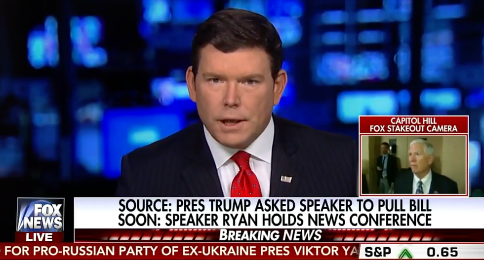 Fox News' Bret Baier tallies the score on Trumpcare fail: ‘Today is a win for President Barack Obama’
