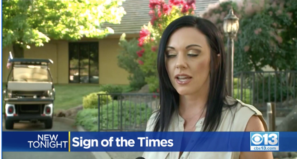 Trump flag ignites turmoil in gated California community