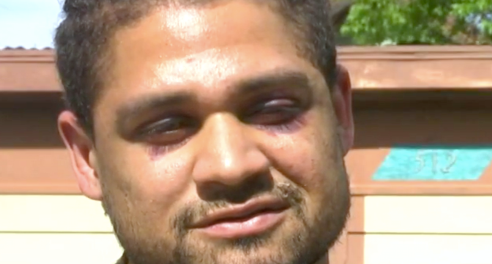 New Mexico cops beat up black college students after mistaking their car for drunken driver's