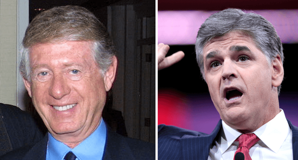 ‘I’m honest you’re not’: Sean Hannity demands Ted Koppel prove he puts ‘ideology ahead of facts’