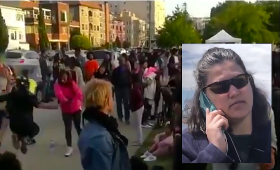 WATCH: Oakland locals swarm park where racist woman called 911 on black BBQ -- and it was awesome