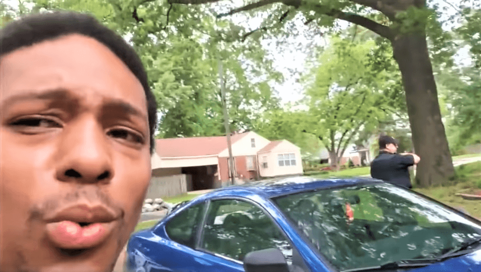 WATCH: White woman calls the cops on black man who's trying to fix up house in her neighborhood