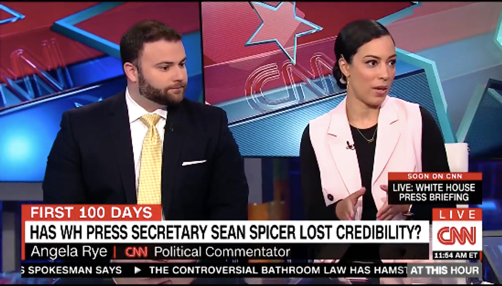 Angela Rye opens fire on Sean Spicer: 'He doesn't get to be April Ryan's daddy'