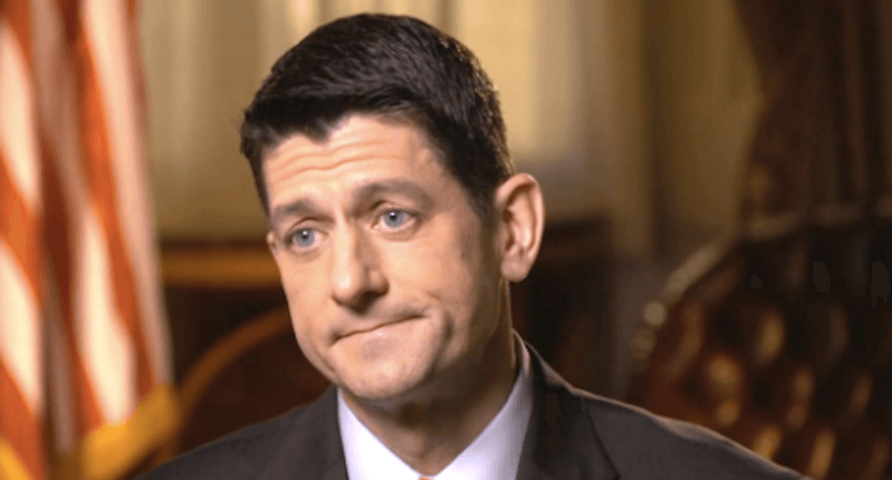 MSNBC's Chris Hayes rolls supercut of Paul Ryan warning against 'knee-jerk' gun control after mass shootings