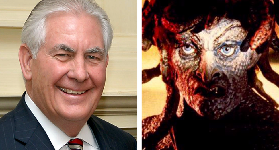 'It's Medusa!': Internet loses it after diplomats are told to avoid ‘eye contact’ with Rex Tillerson