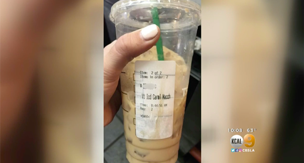 Starbucks worker insults Latino customer by writing racial slur on his cup