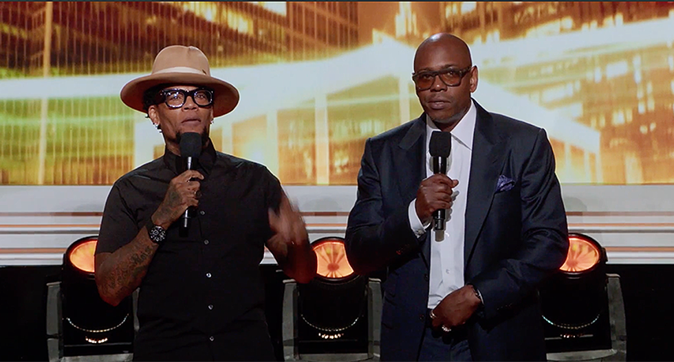 Dave Chappelle and DL Hughley hilariously trash Charlottesville white supremacists during 'Def Comedy Jam 25'