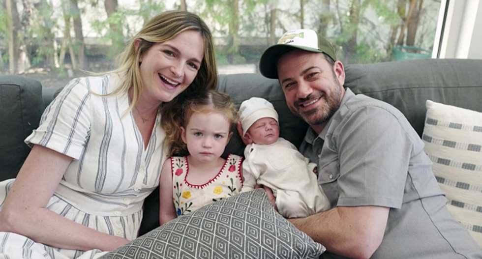 Jimmy Kimmel shares photo of son ‘doing great’ as he continues battle against Trumpcare