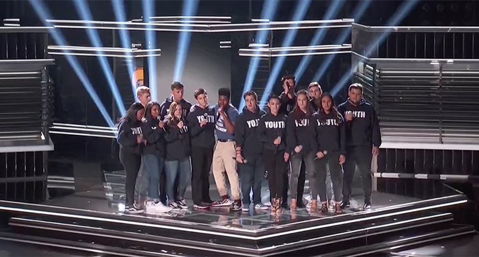 WATCH: Parkland student choir sings 'Youth' with Shawn Mendes and Khalid
