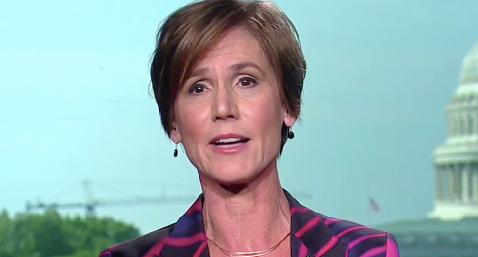 Sally Yates reveals Trump's disturbing strategy behind publicly admitting his crimes