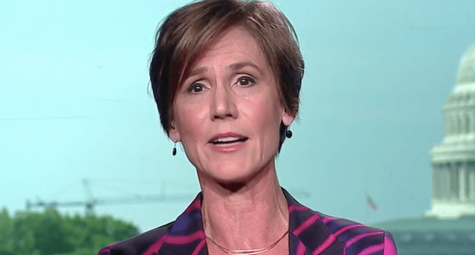 Sally Yates warns Trump's 'all-out assault on the rule of law' has already targeted Bob Mueller