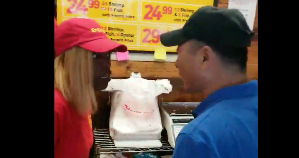 WATCH: Korean restaurant owner in Georgia slaps black employee in the face over $8 refund