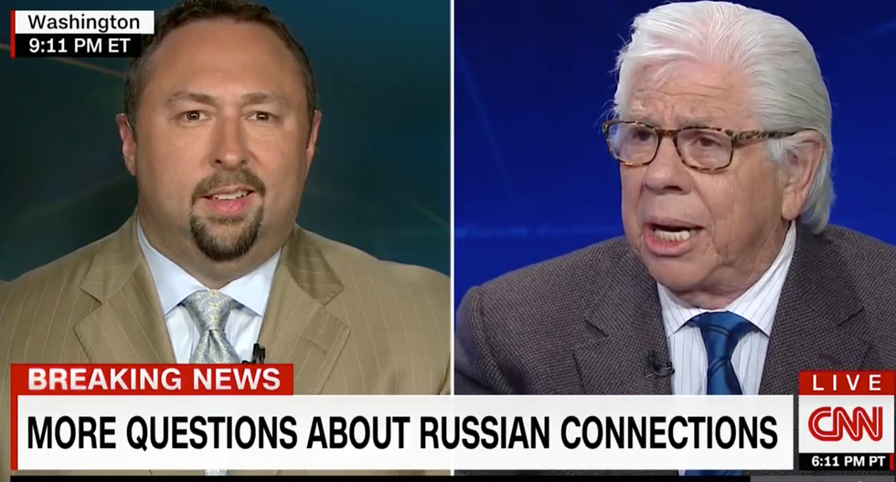 WATCH: Carl Bernstein blindsides Jason Miller with source confirming Prince was part of Trump campaign