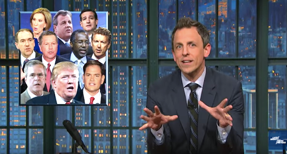Seth Meyers: Iran prisoner swap shows GOP will 'sh*t all over' anything Obama does