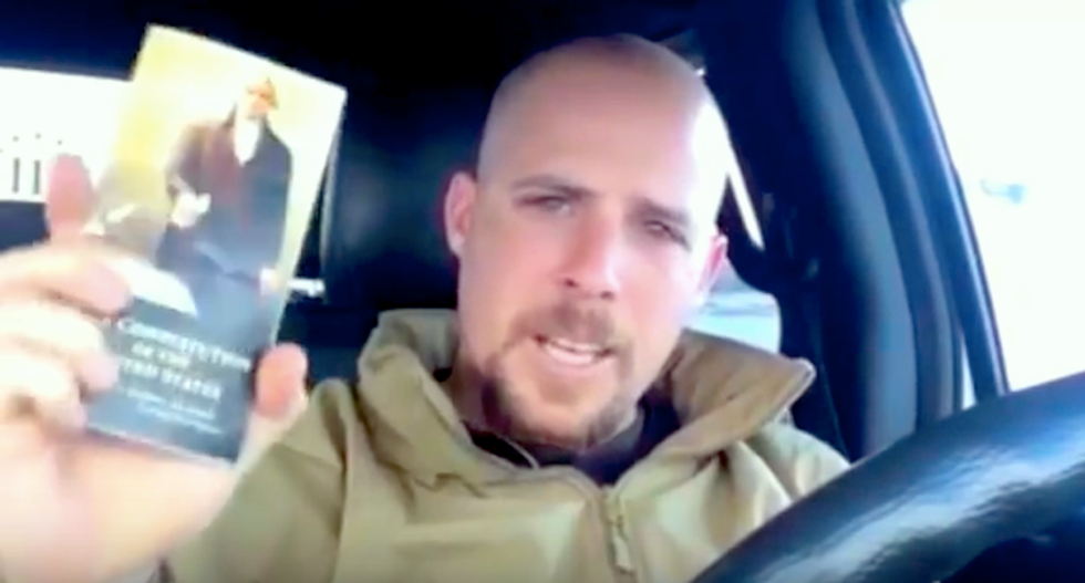 High-profile militant Jon Ritzheimer flees home to Arizona hours before feds spring trap