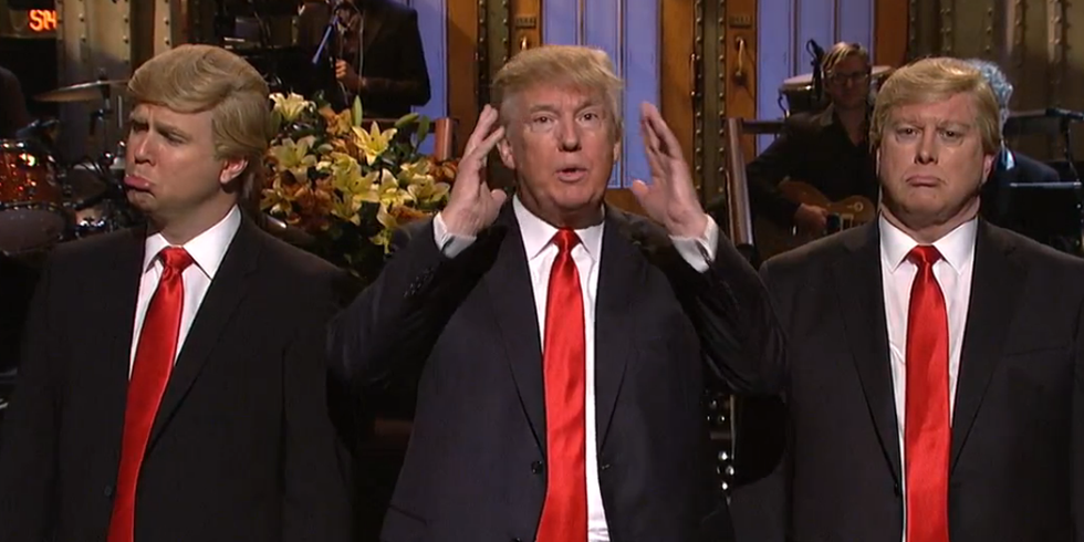 REVEALED: Former SNL cast member says 'moron' Trump 'struggled to read' script during rehearsal