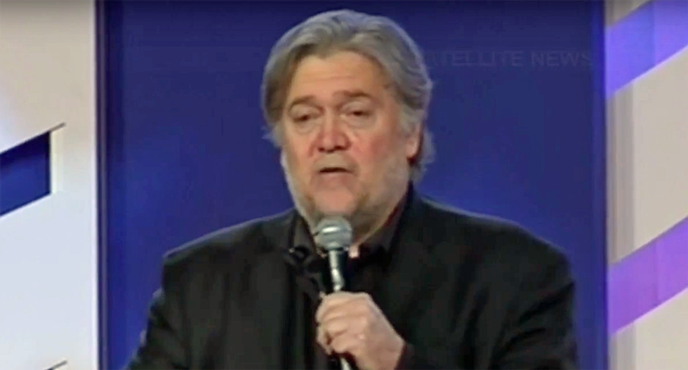 Who will be 'Brutus to your Caesar': Watch Steve Bannon threaten McConnell at Value Voters Summit