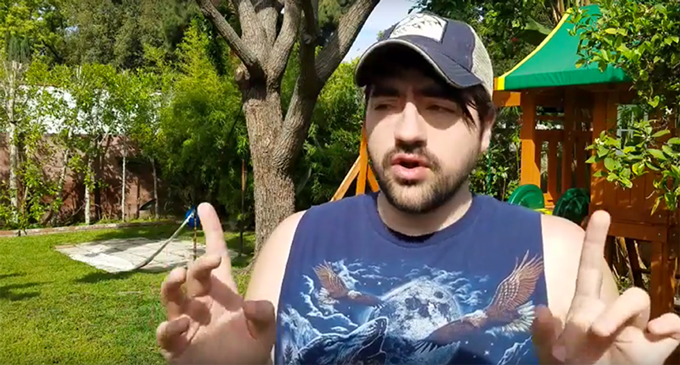 'Is he doing it just to f*ck with people?: 'Liberal Redneck' points out irony of Trump's first paycheck donation