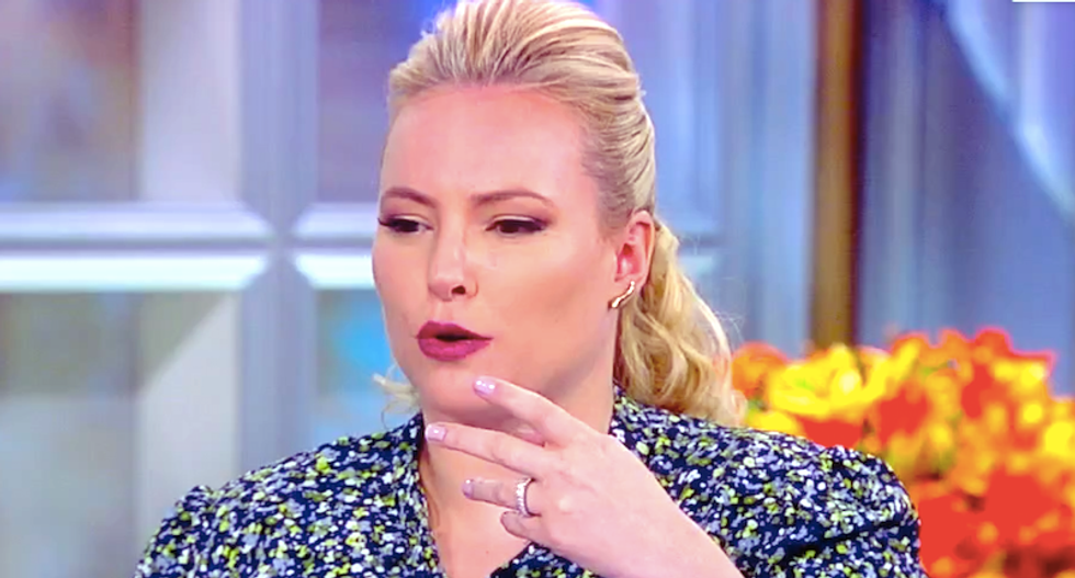 The View's Meghan McCain whines about 'trust' after Leslie Stahl reveals the truth about Trump