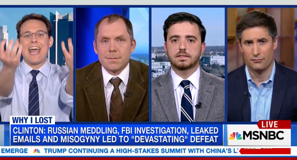 Watch this panel of men discuss whether misogyny 'played a role' in Hillary Clinton's 2016 defeat