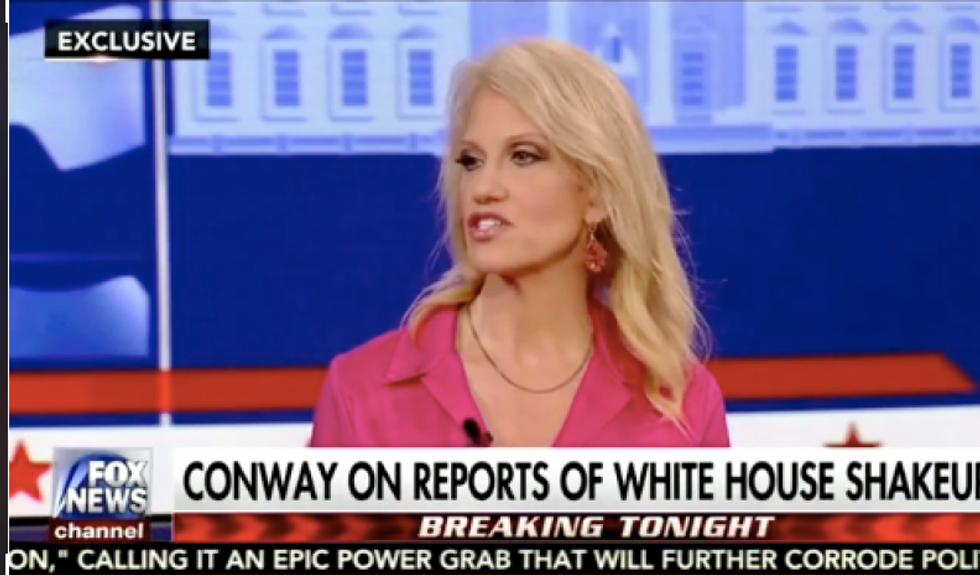 Kellyanne Conway: Turmoil at White House is normal -- it's just because Trump doesn't hire 'yes men'