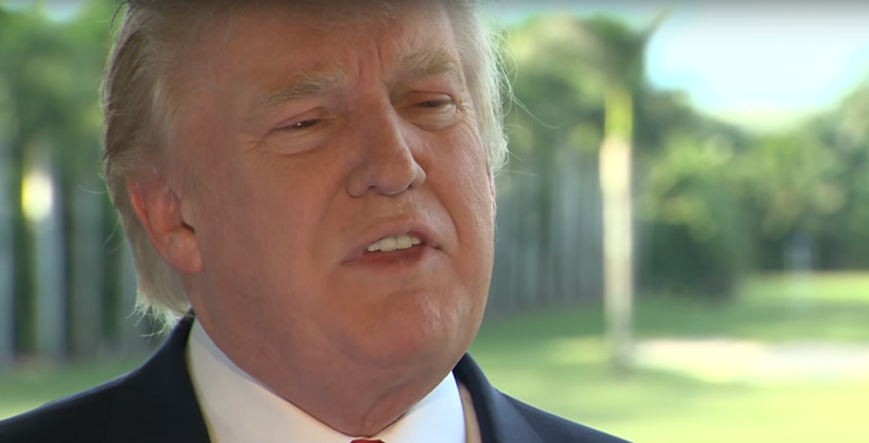 WATCH: Trump reveals his plans to punish media critics during incoherent TV interview
