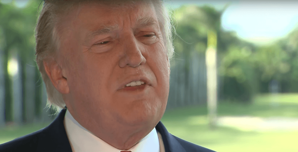 WATCH: Trump reveals his plans to punish media critics during incoherent TV interview