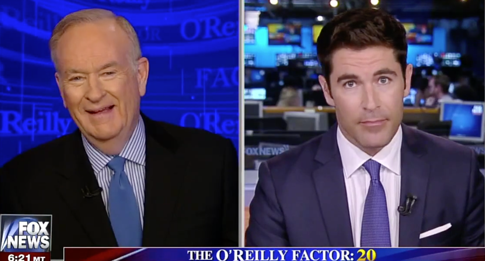 'I shouldn’t be laughing, but...': Bill O'Reilly chuckles after watching violent removal of United passenger