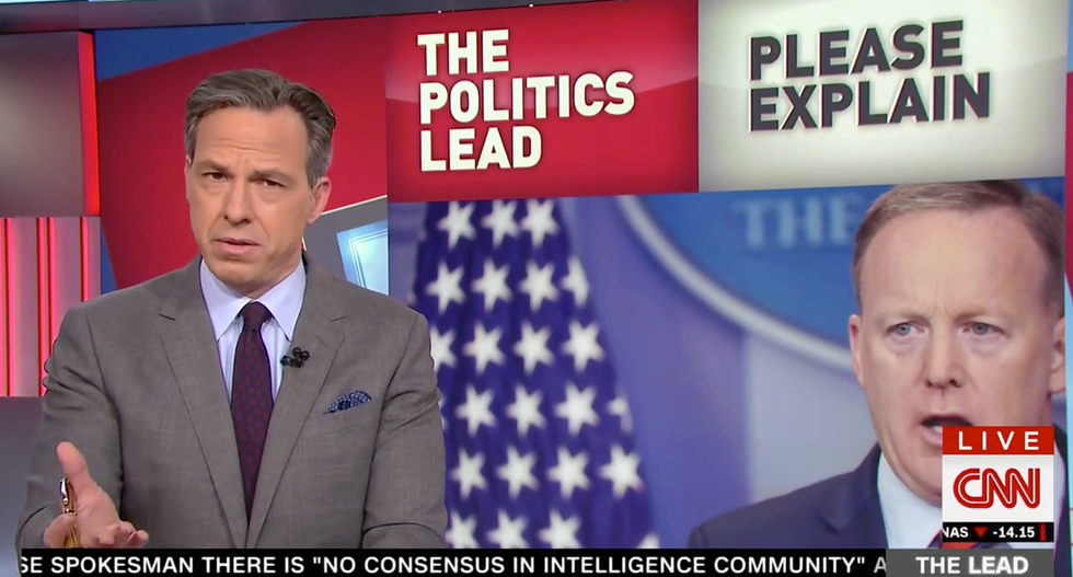 Jake Tapper blasts Sean Spicer’s ‘false and ignorant’ Holocaust revisionism