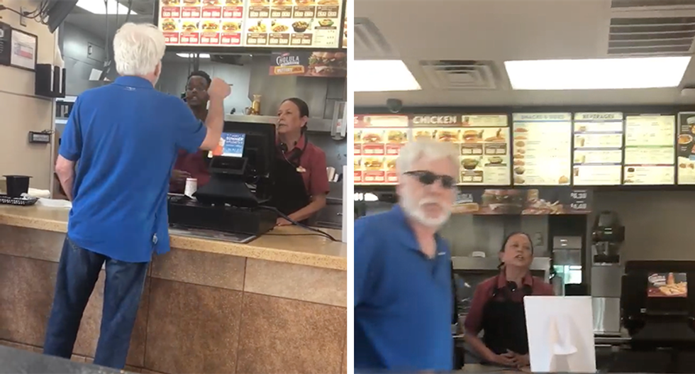WATCH: Racist man threatens to send Latina woman to Mexico in angry tirade