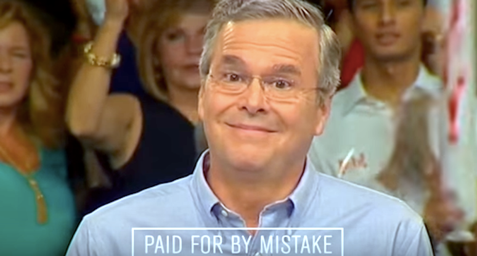 Jimmy Kimmel imagines a hilarious fantasy world where Jeb Bush wins fourth place in a primary