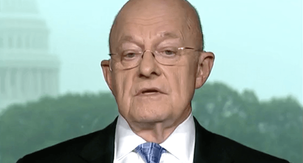'The walls are crashing in on him': Ex-DNI Clapper explains Trump's latest frantic attacks on Mueller