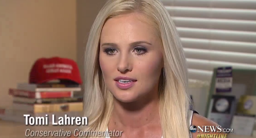 ‘I don’t have a dressing room’: Tomi Lahren explains why she's ‘fired’ even though she still gets a paycheck