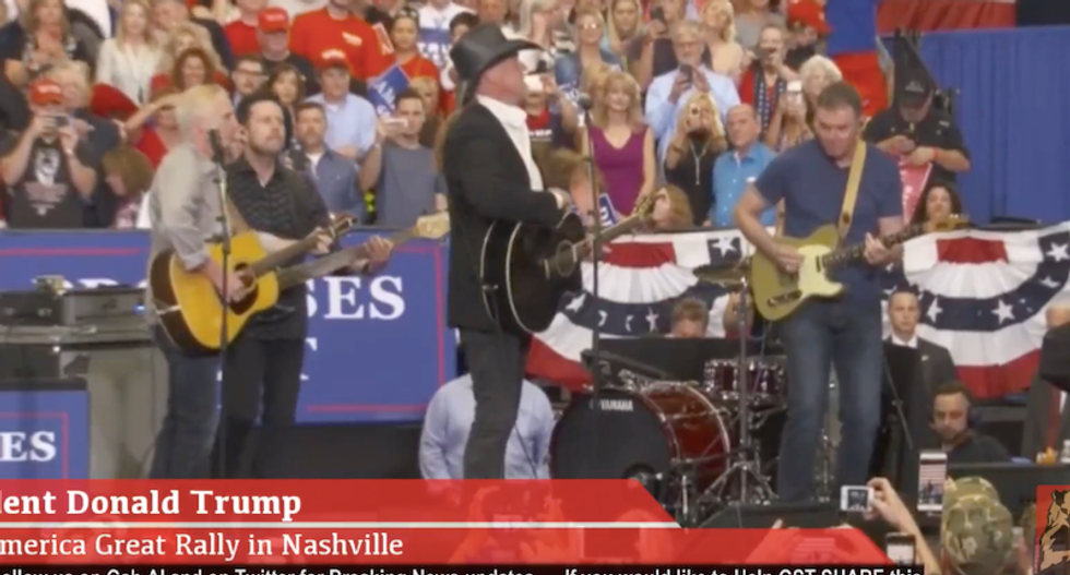 Watch live: Trump holds rally in Nashville