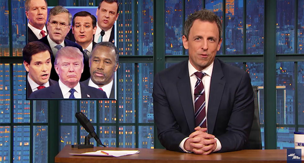 Seth Meyers: Is Ben Carson really a brain surgeon — or do people call him that sarcastically?