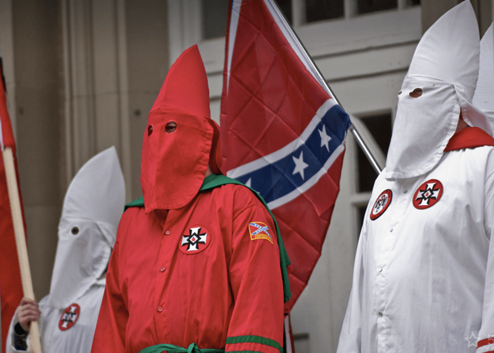 Klan and black groups expected to go head to head at protests at South Carolina state capital